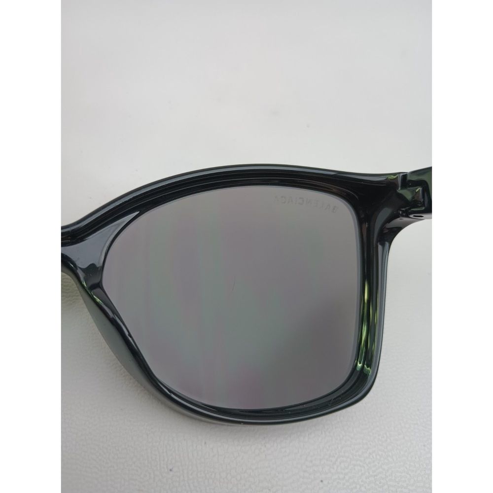 Balenciaga BB0150S 001 Black Grey 58mm Women's Butterfly Logo Sunglasses - Picture 4 of 9